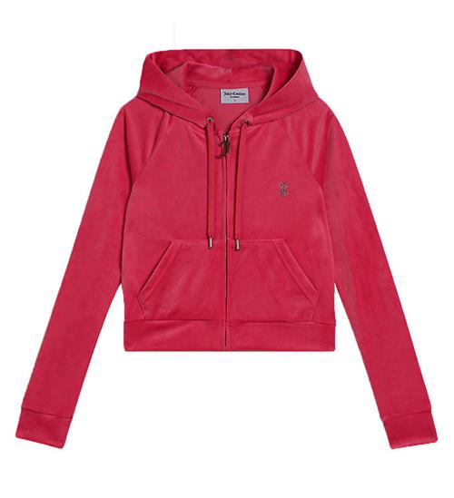 Juicy Couture Juicy Couture Cardigan - Robertson - Velour - Persian Red