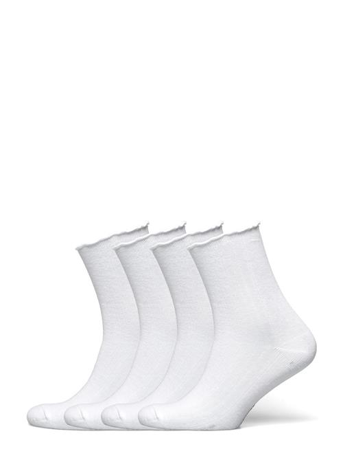 Se Rosemunde Rhatlanta Socks - 4-Pack Rosemunde White ved Booztlet