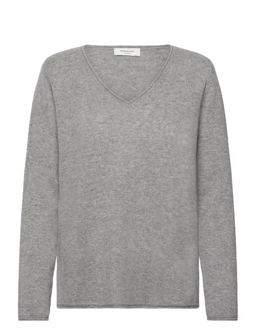 Se Rosemunde Cashmere V-Neck Rosemunde Grey ved Booztlet