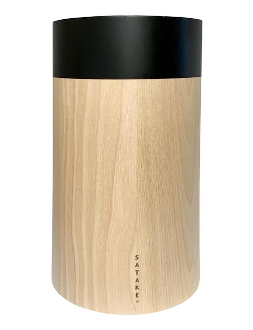 Se Satake Satake Houcho Round Knife Block In Birch Wood Satake Brown ved Booztlet