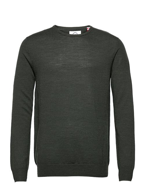 Kronstadt Johs Merino Crew Neck Knit Kronstadt Green