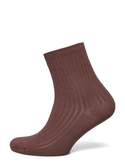 Becksöndergaard Helga Crochet Sock Becksöndergaard Brown