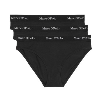 Marc O'Polo Marc O Polo Bottom Briefs Trusser 3P Sort bomuld Large Dame