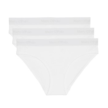 Marc O'Polo Marc O Polo Bottom Briefs Trusser 3P Hvid bomuld Small Dame