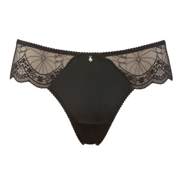 Trofé Trofe Brazilian Brief Trusser Sort polyamid Large Dame