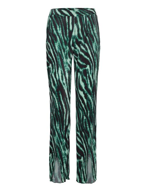 bzr Pleata Slit Pants Bzr Patterned