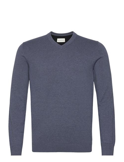 Tom Tailor Basic V-Neck Knit Tom Tailor Navy