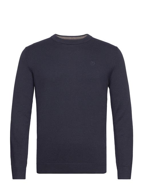 Basic Crewneck Knit Tom Tailor Navy