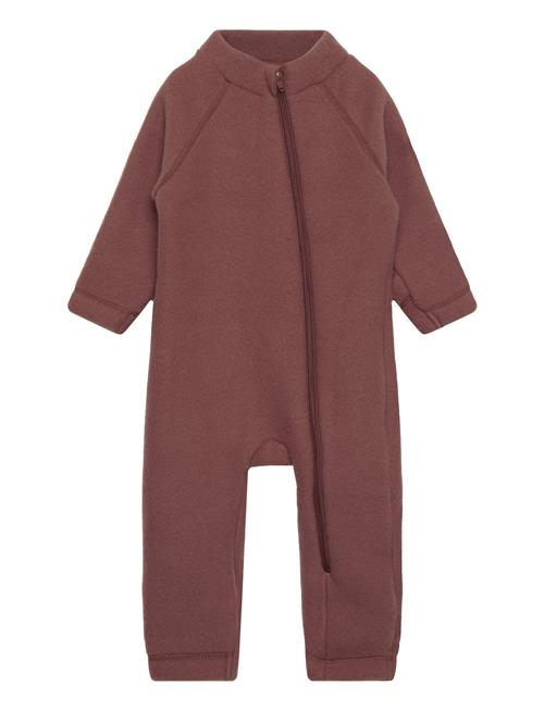 Se mikk-line Wool Baby Suit Mikk-line Red ved Booztlet