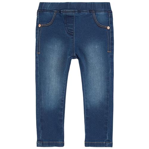 Minymo Power Stretch Jegging Denim blå | Marine blå | 104 cm