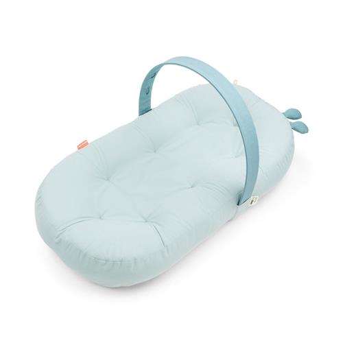 Se Done by Deer Raffi Cozy Lounger Babynest Blå | Blå | 0-3 ved Babyshop