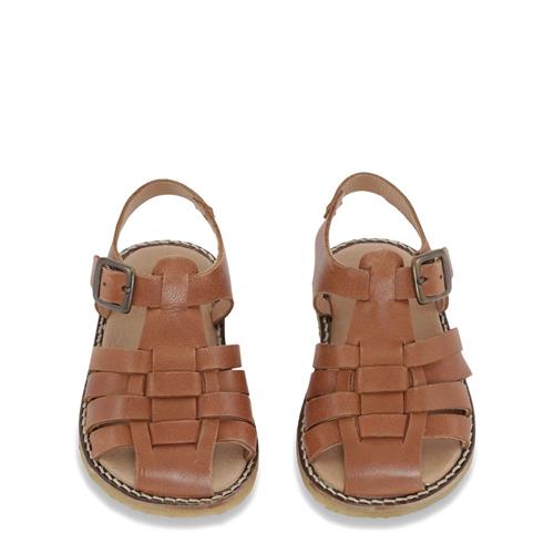 Se Konges Sløjd Minou Sandaler Med Hæl Cognac | Brun | 27 EU ved Babyshop