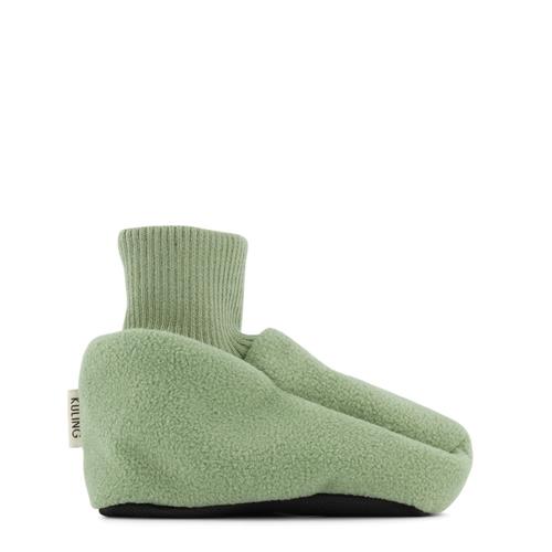 Kuling Livigno Vindfleecetøffeler Pale Moss Green | Grønn | 0-12 months