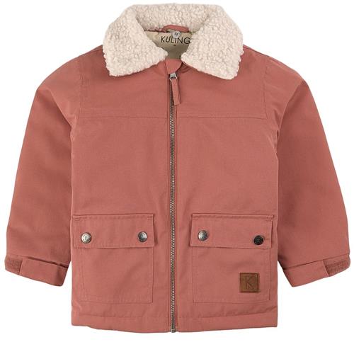 Se Kuling Vancouver Foret Skaljakke Burnt Pink | Lyserød | 80 cm ved Babyshop