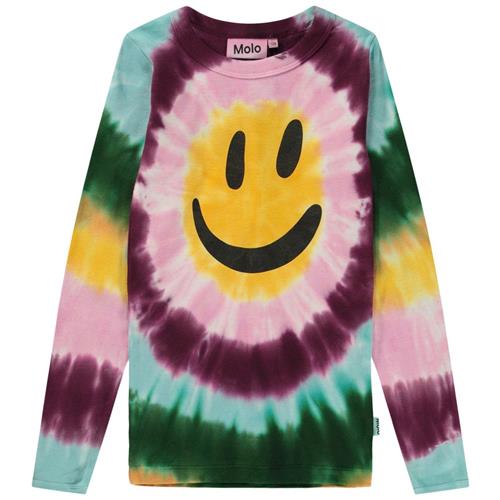 Se Molo GOTS Reeta Langærmet T-shirt Mimosa Tie Dye | Lilla | 164 cm ved Babyshop