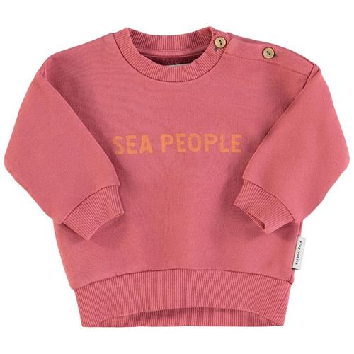 Se Piupiuchick Sweatshirt Med Knapper Pink | Lyserød | 10 years ved Babyshop