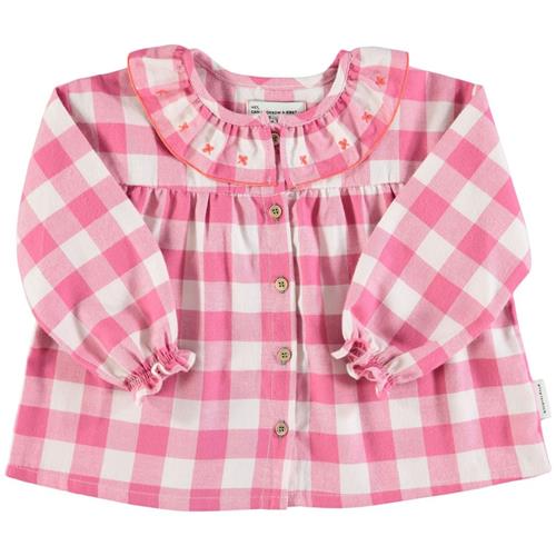 Piupiuchick Ternet Bluse Pink | Lyserød | 4 years