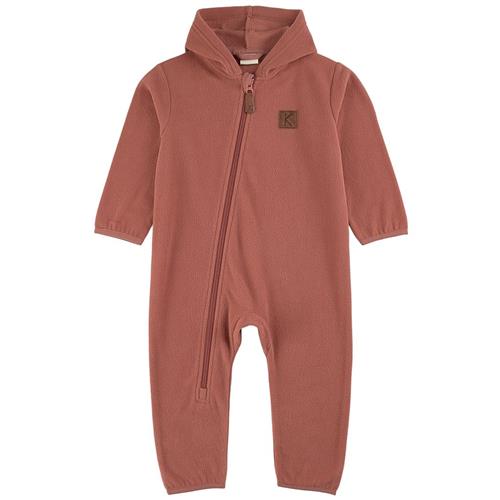 Kuling Northpole Fleece Onesie Burnt Pink | Lyserød | 62 cm