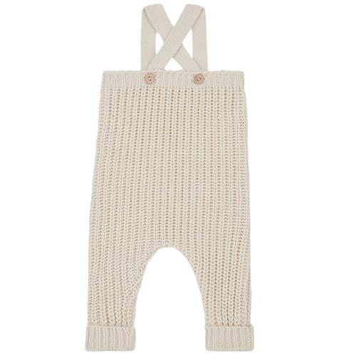 Se 1+ in the family Maud Strikkede Smaekbukser Ecru | Beige | 6 months ved Babyshop