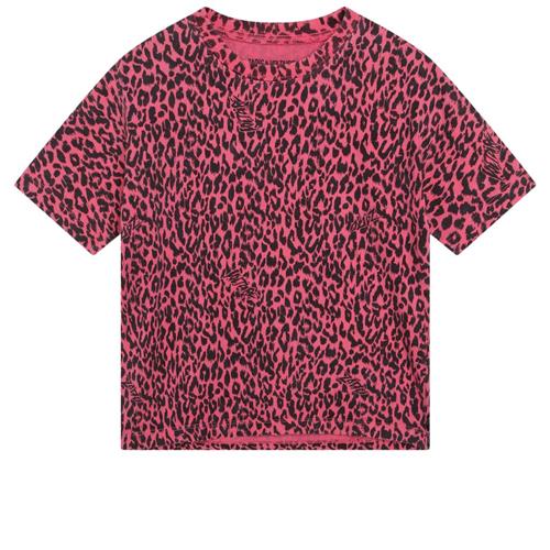 Zadig & Voltaire Leopardmønstret T-shirt Lyserød | Lyserød | 16 years