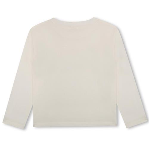 Se Billieblush Langærmet T-shirt Med Tryk Cremefarvet |  | 6 years ved Babyshop