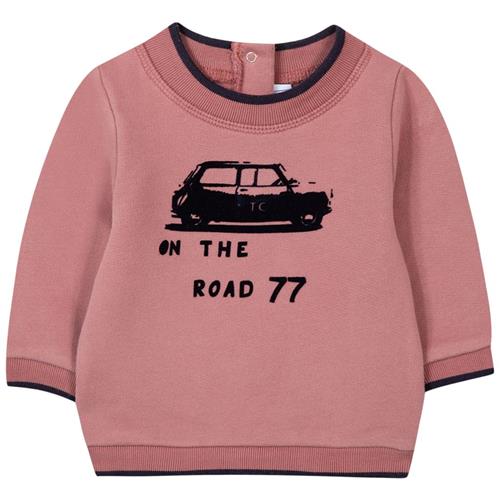 Se Tartine et Chocolat Sweatshirt Med Tryk Lyserød | Lyserød | 2 years ved Babyshop