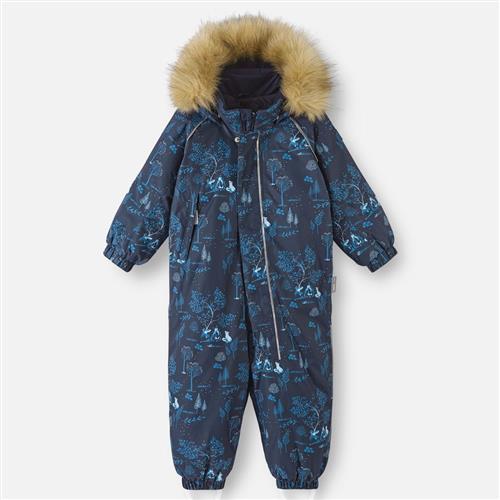 Se Reima Reimatec® Lappi Flyverdragt Navyblå | Marine blå | 74 cm ved Babyshop