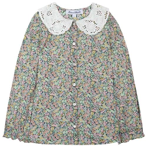 Tartine et Chocolat Blomstret Bluse Sort | Sort | 4 years