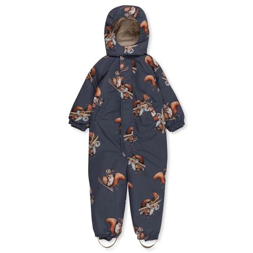 Se Konges Sløjd Nohr Mønstret Flyverdragt Val D'Isere Blue | Blå | 12 months ved Babyshop