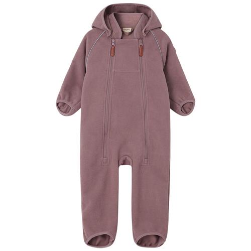 Se Kuling Livigno Genanvendt Vindfleeceoverall Syrenfarvet | Lilla | 92 cm ved Babyshop