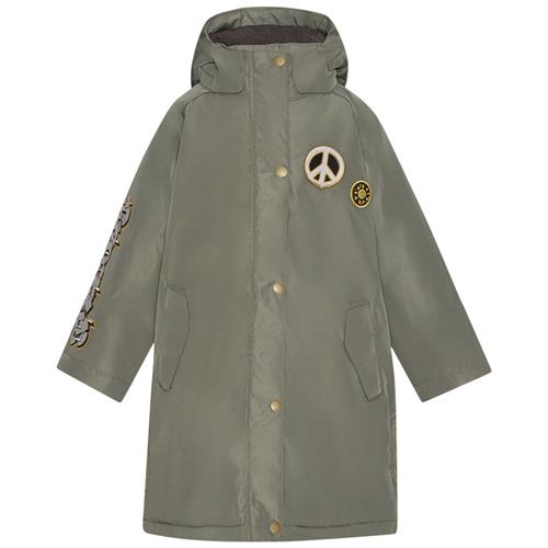 Se Molo Hollah Parka Dusty Green | Grønn | 116 cm ved Babyshop