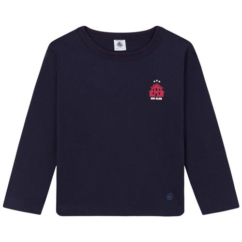 Petit Bateau Langærmet T-shirt Navyblå | Marine blå | 10 years