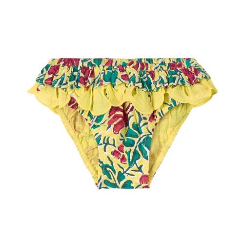 Se Lison Paris Floral Bikini Bottom | Gul | 24 months ved Babyshop