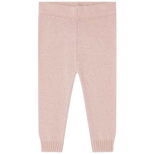 Se Little Jalo Strikket Babybukser I Uld Blush Pink | Lyserød | 62 cm ved Babyshop