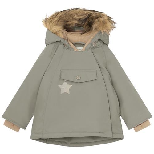 MINI A TURE Wang Fleece-foret Jakke Grøn | Grønn | 2 years