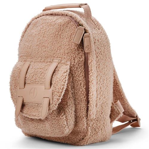 Se Elodie MINI Rygsæk Pink Bouclé | Lyserød | 0 ved Babyshop