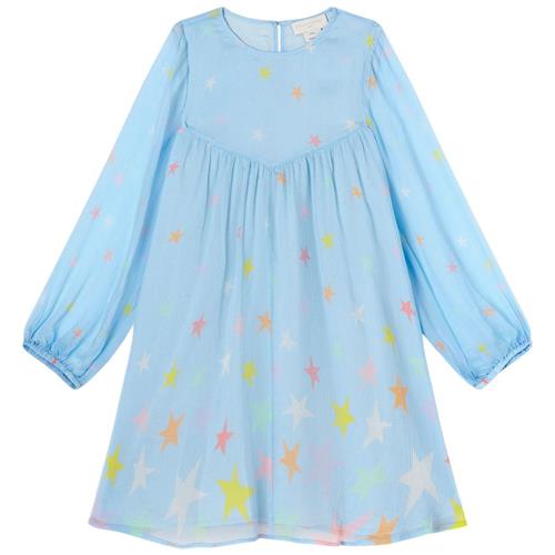 Se Stella McCartney Kids Stjernetryk Kjole Blå | Blå | 10 years ved Babyshop