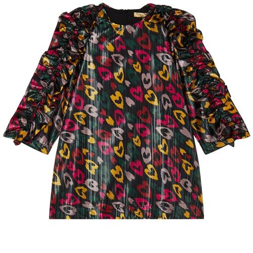 Stella McCartney Kids Hjertemønstret Kjole Sort | Sort | 8 years