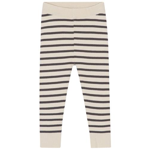 Flöss Flye Stribede Leggings Cremefarvet |  | 62 cm