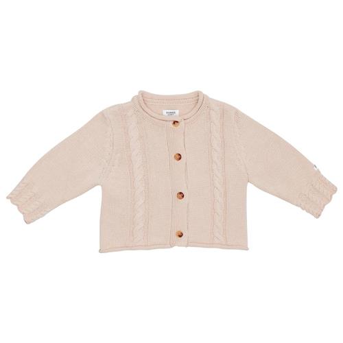 Se Donsje Amsterdam Santi Cardigan Soft Sand | Beige | 6-9 months ved Babyshop