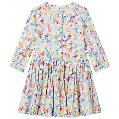 Se Stella McCartney Kids Stjernetryk Kjole Multifarvet | Hvid | 14 years ved Babyshop