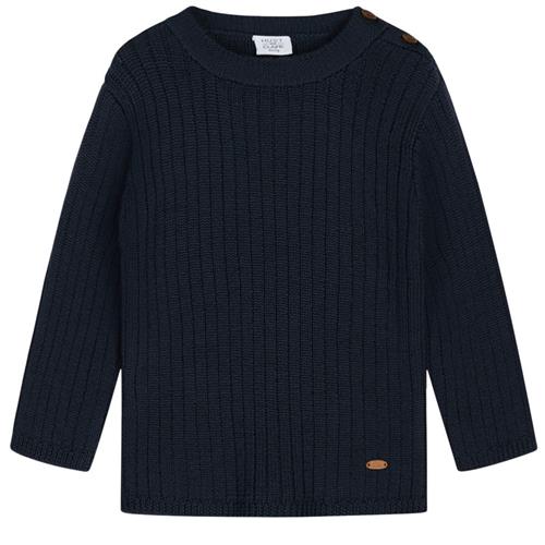 Se Hust&Claire Pil Pullover Trøje Blue Night | Blå | 74 cm ved Babyshop