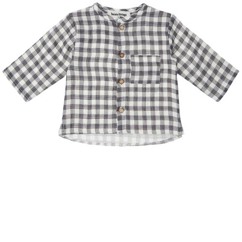 Tocoto Vintage Checked Maho Baby Skjorte Off White |  | 2 years