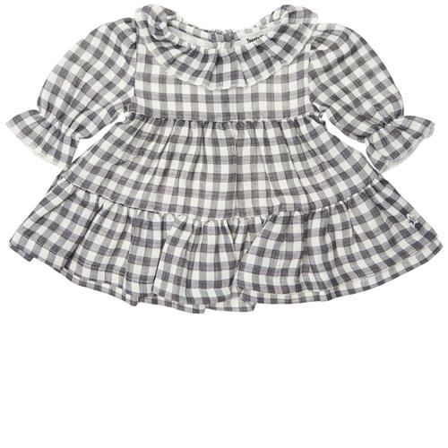 Tocoto Vintage Check Baby Kjole Off White |  | 6 months