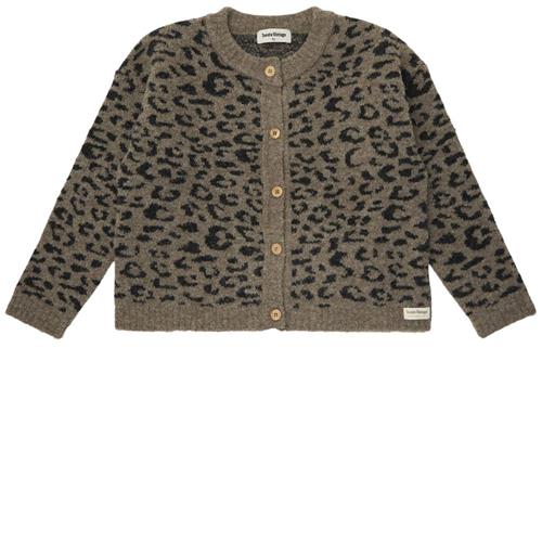 Tocoto Vintage Animal Print Knitted Trøje Brown | Brun | 10 years