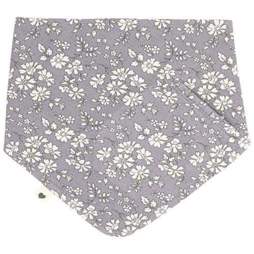 Se BIBS BIBS x Liberty Savlesmæk Capel Fossil Grey | Grå | 0-3 ved Babyshop