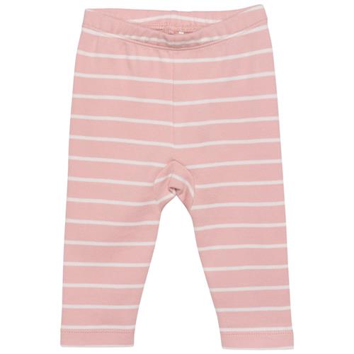 Se Fixoni Stribede Leggings Misty Rose | Lyserød | 62 cm ved Babyshop