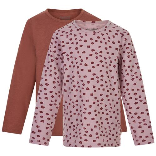 Minymo 2-pak Langærmede T-shirter Violet Ice | Lilla | 92 cm