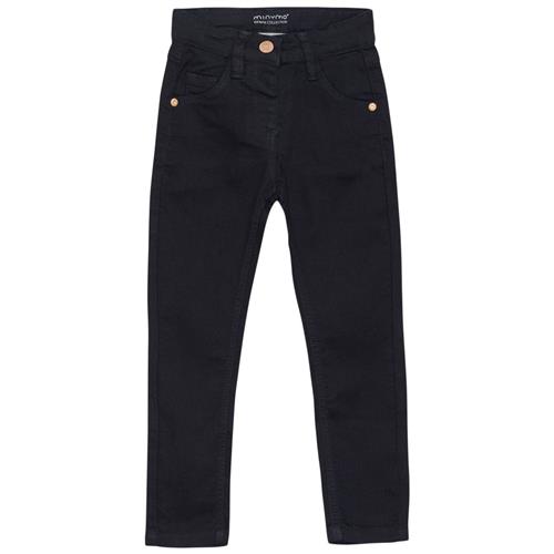 Se Minymo Slim-fit Jeans Blue Night | Marine blå | 104 cm ved Babyshop