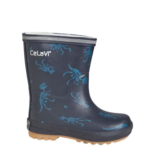 Celavi Mønstrete Forede Gummistøvler Navyblå 26 EU  Marineblå  26 EU  Unisex